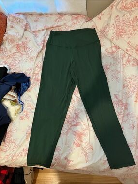 aerie Deep Green High-Waist Leggings
